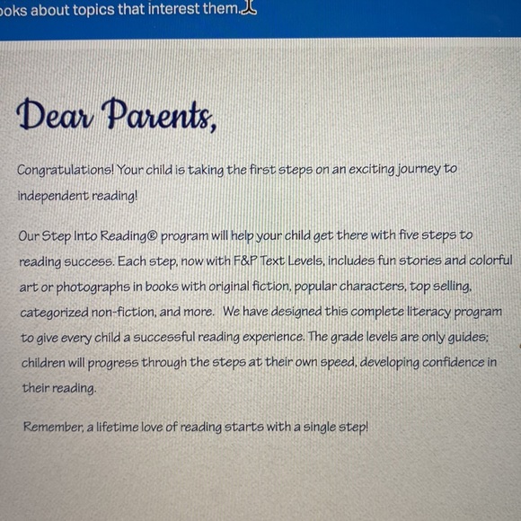 Step Into Reading Early Reader Kids BOOKS, preschool - grade 3: set of 4 New - Picture 4 of 13